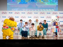 【イベントレポート】なにわ男子とハローキティたちがゲームで大はしゃぎ！ゲームソフト『サンリオ パーティランド』新TVCM発表会