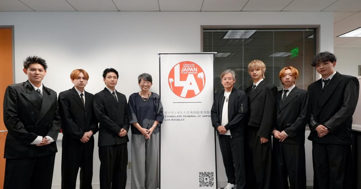 BE:FIRSTがロサンゼルス/ニューヨーク総領事館を表敬訪問！J-POPの未来について意見交換を実施